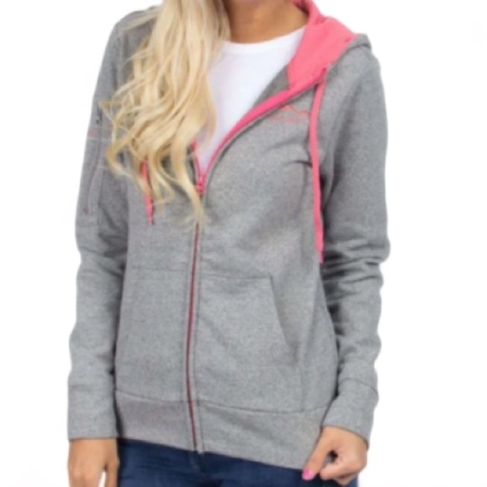 Lauren James Preptec Ladies Hoodie Jacket | Zip Up Jacket | Plus Size XXL NWT